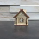 Набор деревянных заготовок «Деревенька на опушке» (7 домиков + мельница)